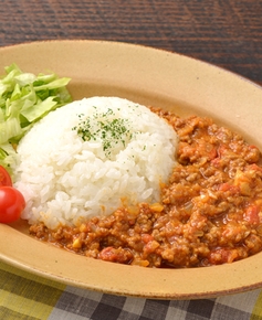 甘酒入りのキーマカレー