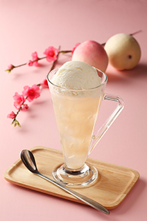 もものお酒 アイスクリームのせ