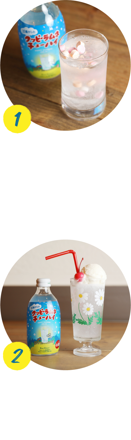 クッピーラムネチューハイのおすすめの飲み方説明